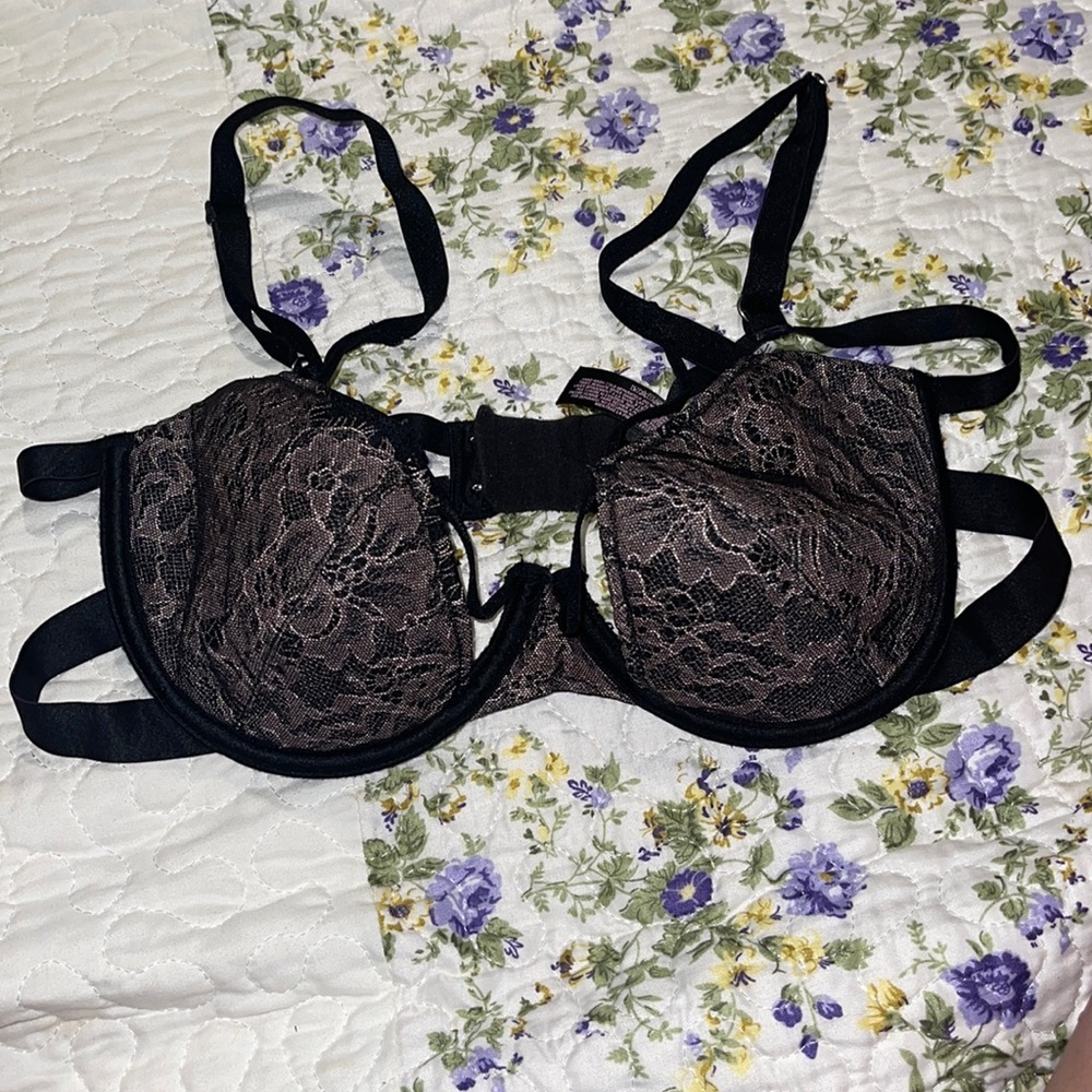 Black sexy bra